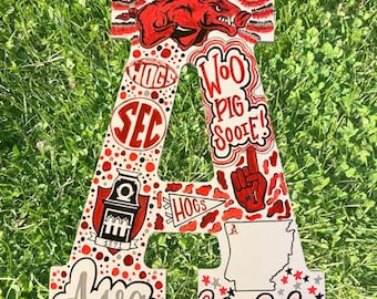 College Collage Letters