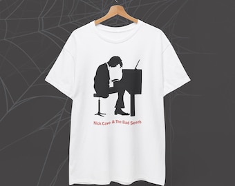 Vintage Nick Cave T-Shirt, Minimalist Exclusive Nick Cave and The Bad Seeds T-Shirt, Retro Nick Cave Shirt