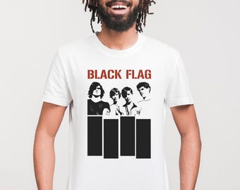 ブラック・フラッグのパンクバンドTシャツ、「I've Been Good Too Long