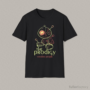 The Prodigy Voodoo People T-Shirt, Electronic Music Graphic Tee, Rave Culture Shirt, Big Beat, Original Illustration, Music Lover Gift