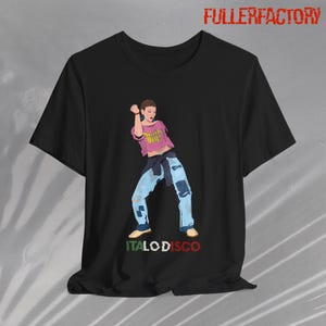 Italo Disco T-Shirt, Original Illustration Italodisco, Dance Italodisco T-Shirt