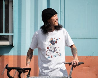 Jacques Tati T-Shirt, French comedy film, Jour de Fete Exclusive T-Shirt