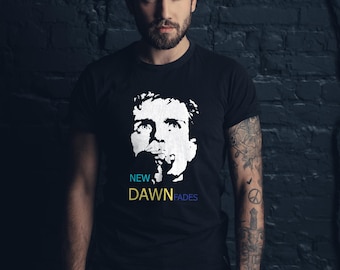 Ian Curtis T- Shirt, Warsaw T- Shirt, Ian Curtis Exclusive Illustration, New Dawn Fades shirt