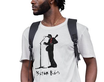 Sigur Ros T-Shirt, Sigur Ros Tour T-Shirt, Sigur Ros minimalist illustration