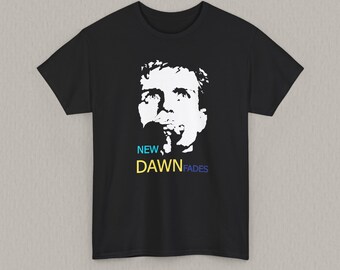 Ian Curtis T-Shirt, Post Punk Tee, New Dawn Fades Shirt, Manchester Music Tee, Alternative Music Gift