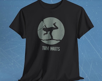 Tom Waits exclusive illustration T- Shirt, Tom Waits and the crooked tree T-Shirt,