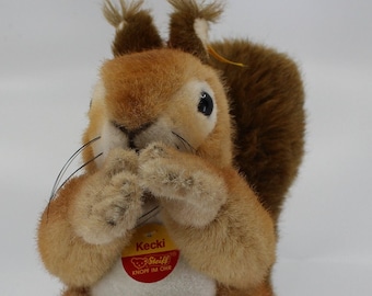 Steiff Kecki squirrel vintage cuddly toy / collector's item