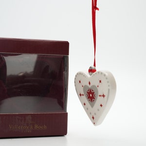 Villeroy & Boch Christmas - Christmas heart for the tree - Snow Fantasy