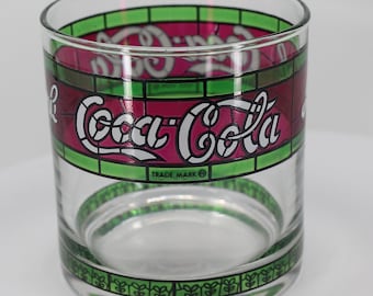 Coca Cola Vintage Buntglas