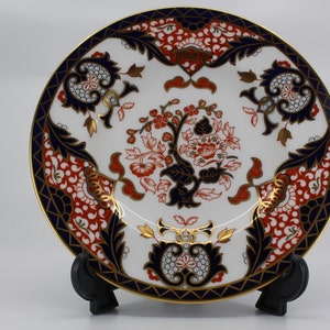 Royal Crown Derby Porcelain &quot;Imari&#39;s kings&quot; pattern no. 383 dimensions 5&quot; DINNER PLATE (13cm )
