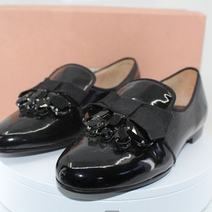 Miu Miu women&#39;s shoes black with crystals