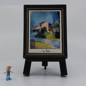 Goebel Artis Orbis Helles Haus porcelain painting