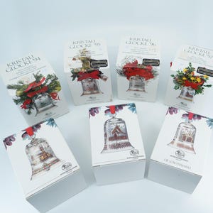 Unique Hutschenreuther Christmas Bells | Available Years 1980, 1988-2020 | Original Boxes & Certificates