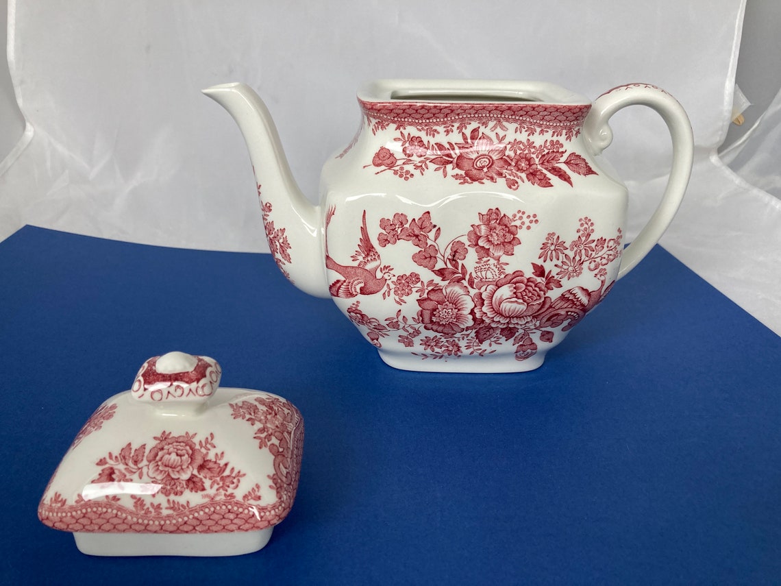 Wedgwood Teapot Vintage Cup and Saucer England Ironston Etsy