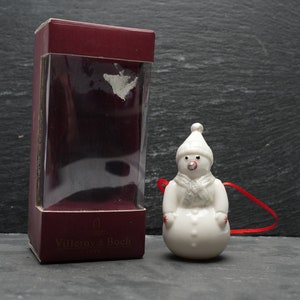 Villeroy and Boch Snowman - Etsy