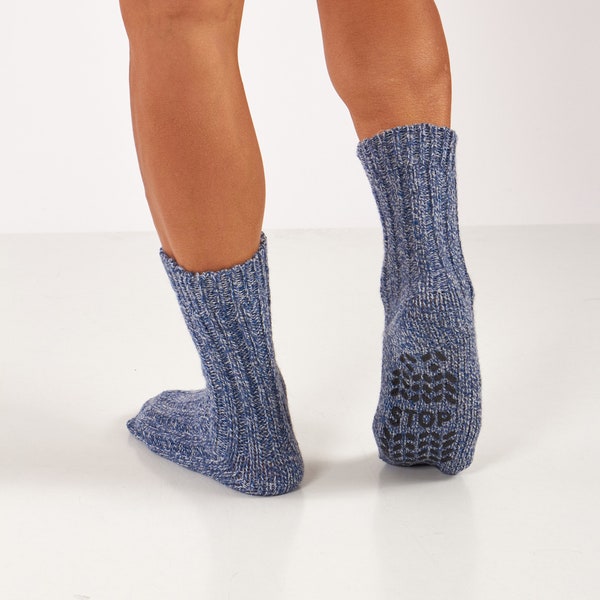 Zu diesem 1 Paar anregenden und rutschfesten Baumwoll-Socken für Herren | Thermische,warmhaltende Haussocken | Geschenk | Modell-Nr.: 6043