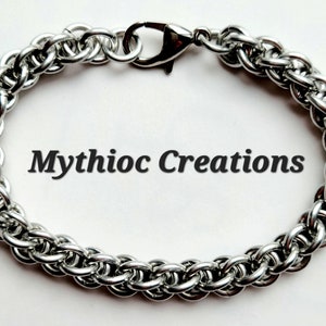 JPL Aluminum Handmade Chainmaille Bracelet - Jen&#39;s Pind Linkage