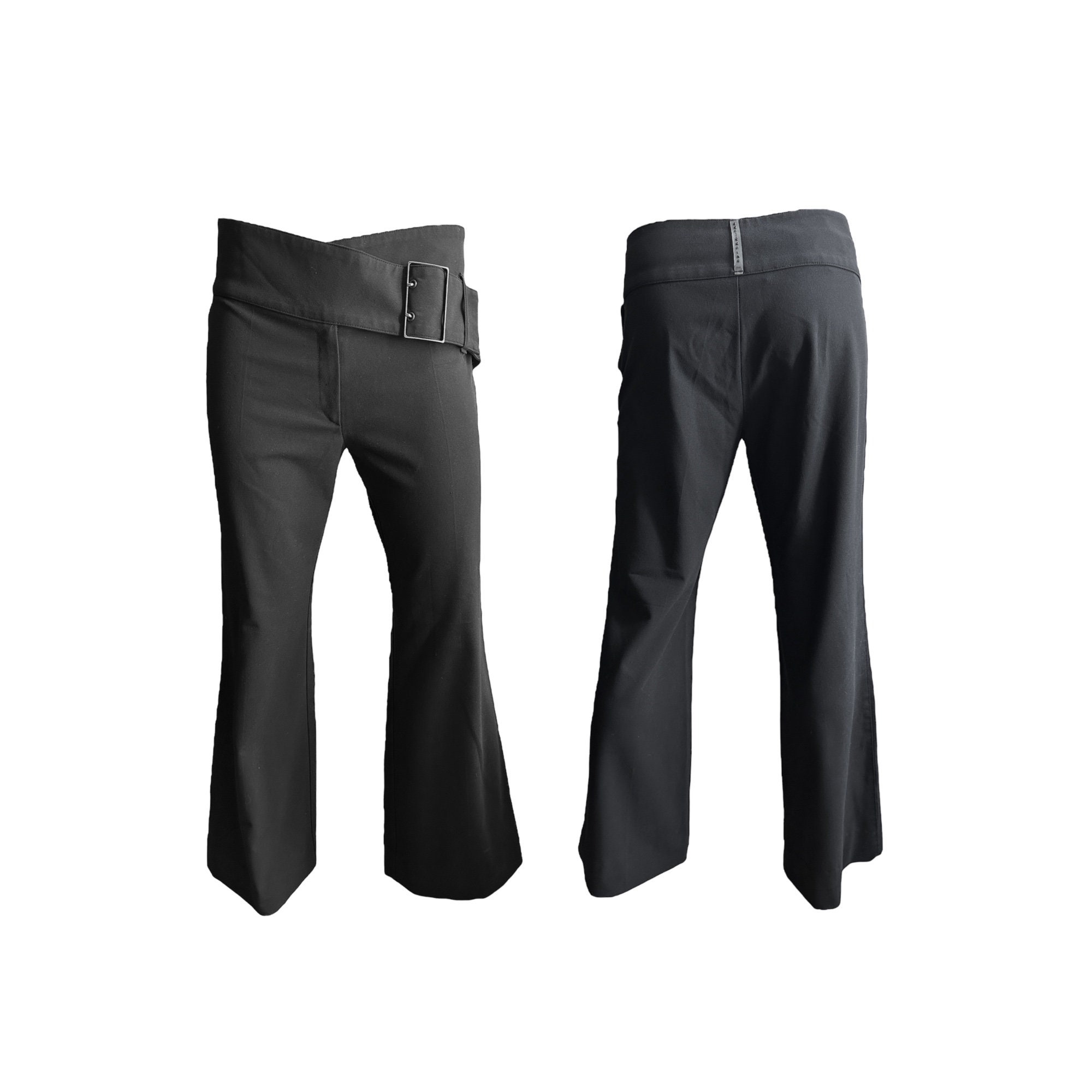 90s 00s \"cop・copine\" design cyber pants Cop Copine Pants Y2K Cyber Techwear Utility Gorpcore Cargo