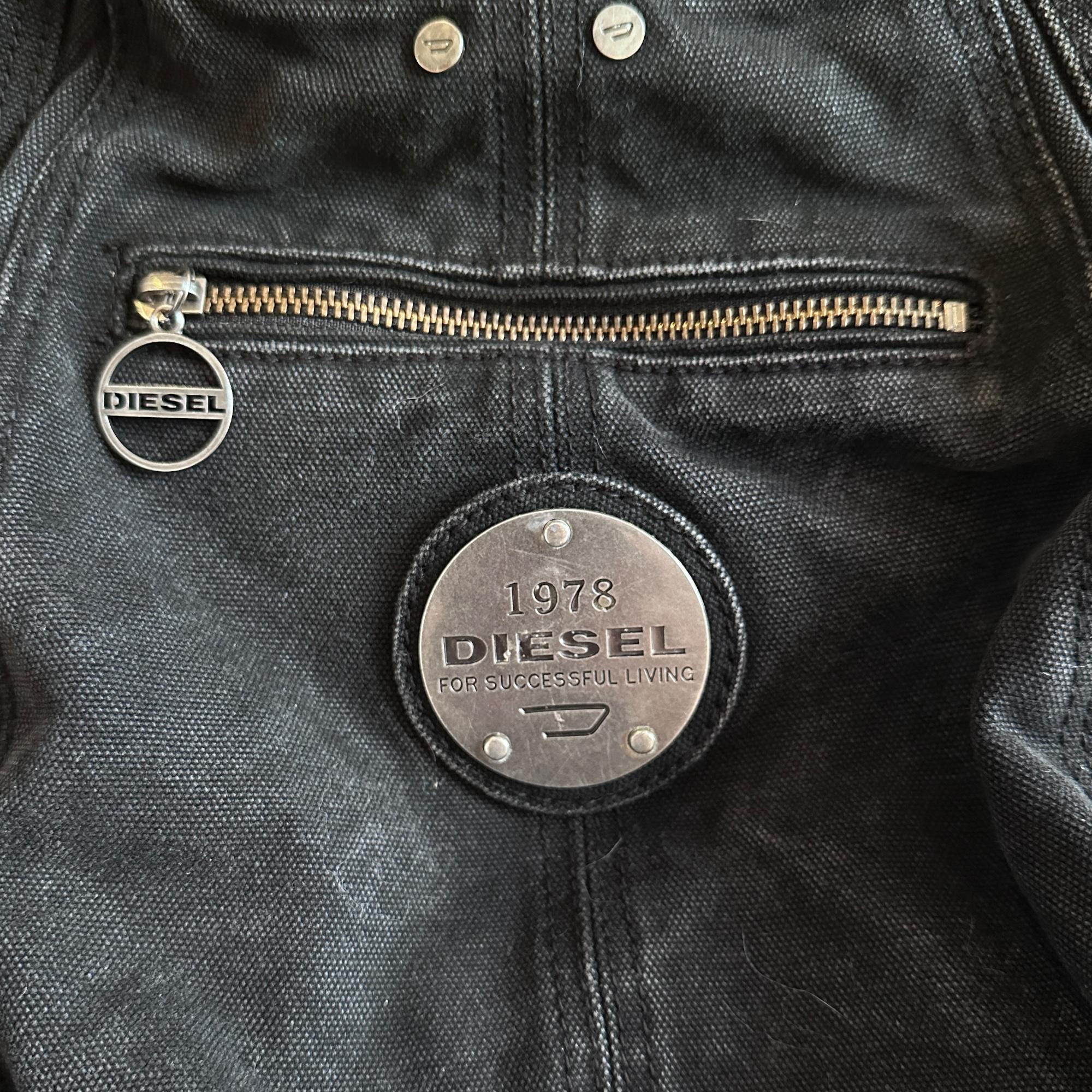 US Tax Free | DIESEL Vintage Archive 2000s Y2k Dark Denim Utility
