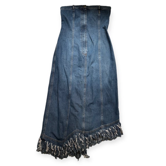 plein sud denim dress Plein Sud Navy Denim Mini Dress Size 36 FR