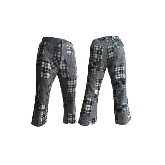 KENZO Vintage Designer 90s Y2k Patchwork Pants XS Minimal - Etsy