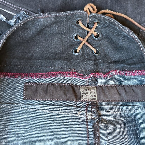 00s MARITHE FRANCOIS GIRBAUD FringeSkirt