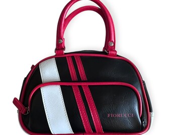 ヴィンテージ 革バッグ フリンジ ロック ネイティブ インディアン 古着 サイケ USA VINTAGE EMBBOSED FRINGE DESIGN LEATHER SHOULDER BAG