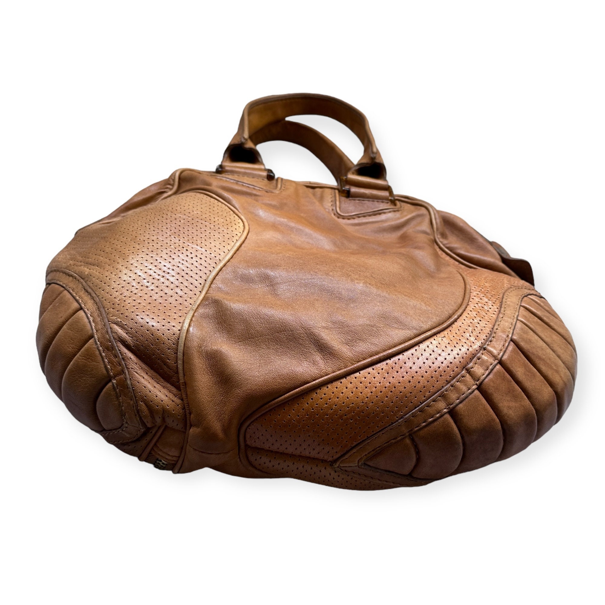 DIESEL Vintage 2000s RARE Archive Leather Futuristic Alien DIESEL Vintage 2000s RARE Archive Leather Futuristic Alien
