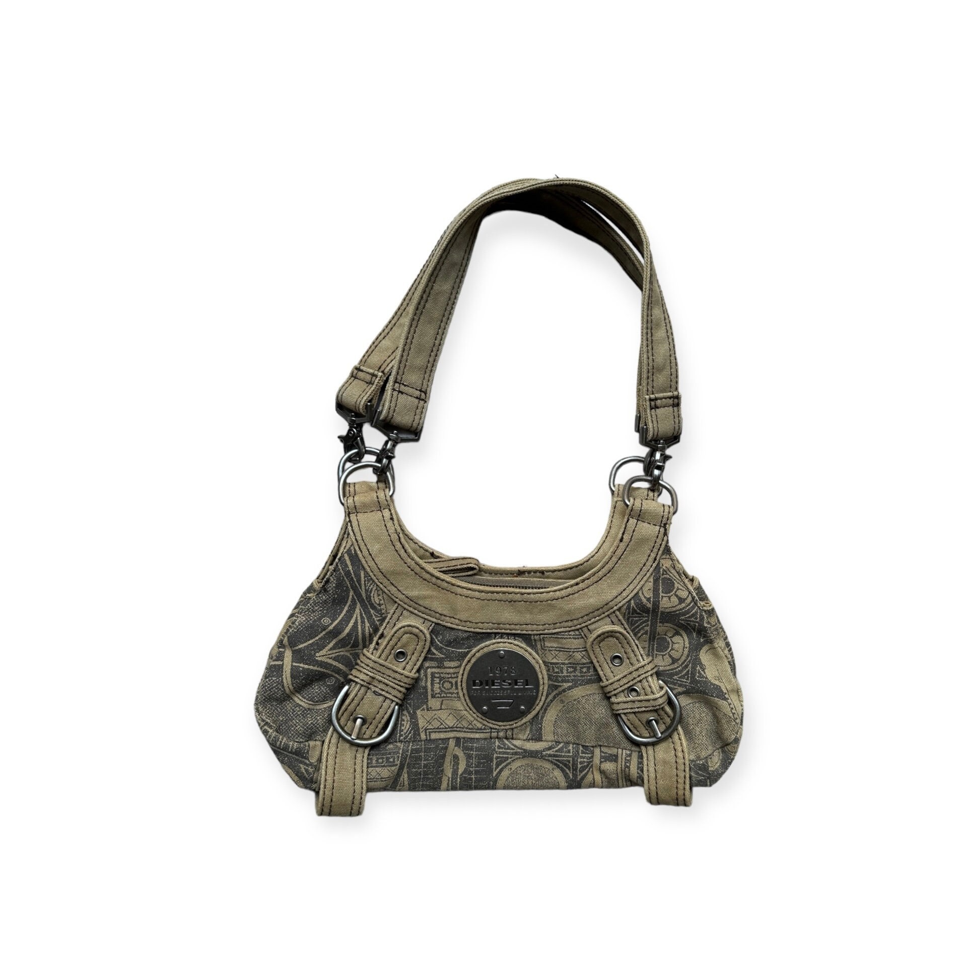 DIESEL Archive mini Boston bag Y2K