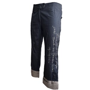 COP COPINE Vintage 90s Y2k French Typography Print 2 Piece Set Pants ...