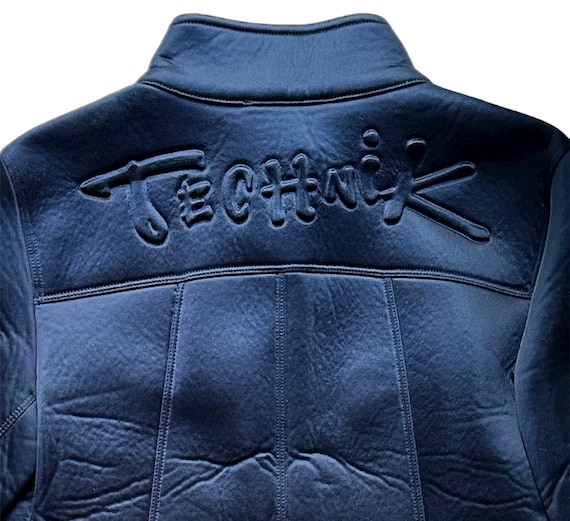 COP COPINE Rare 90s Y2k Technik Cyber Tech Black Jacket