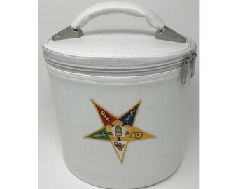 MASONIC REGALIA Freemason OES Worthy Matron Case White