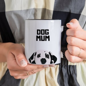 Dalmatian Dog Mum or Dog Dad Mug, Dalmatian Gifts, Birthday Gift for Her, Birthday Gift for Him, Dog Lover, Cute Dog Ceramic Mug