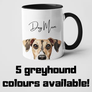 Mok windhond hond moeder of hond vader, windhond geschenken, cadeau voor haar, cadeau voor hem, hondenliefhebber, schattige hond keramische mok