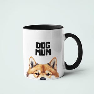 Japanese Akita Dog Mum or Dog Dad Mug, Akita Owner Gifts, Gift for Her, Gift for Him, Dog Lover, Cute Dog Ceramic Mug