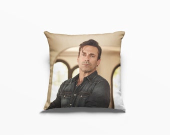 Jon Hamm Cushion - 18x18in - Jon Hamm Pillow Gift