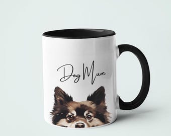 Mug pour maman chien de Poméranie, cadeau pour amoureux des chiens