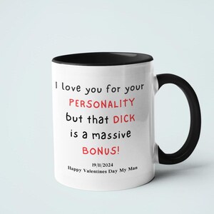 Jubiläumsbecher - Lustiger Valentinstag Becher - Unhöfliches Jahrestagsgeschenk - Valentinstagsgeschenk für ihn - Geburtstagsgeschenk für ihn