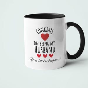Lustiges Ehemann-Geschenk - Lustiger Geburtstag / Valentinstag Becher - Geburtstags-/ Jahrestagsgeschenk - Valentinstagsgeschenk für ihn - Jahrestagsgeschenk für ihn