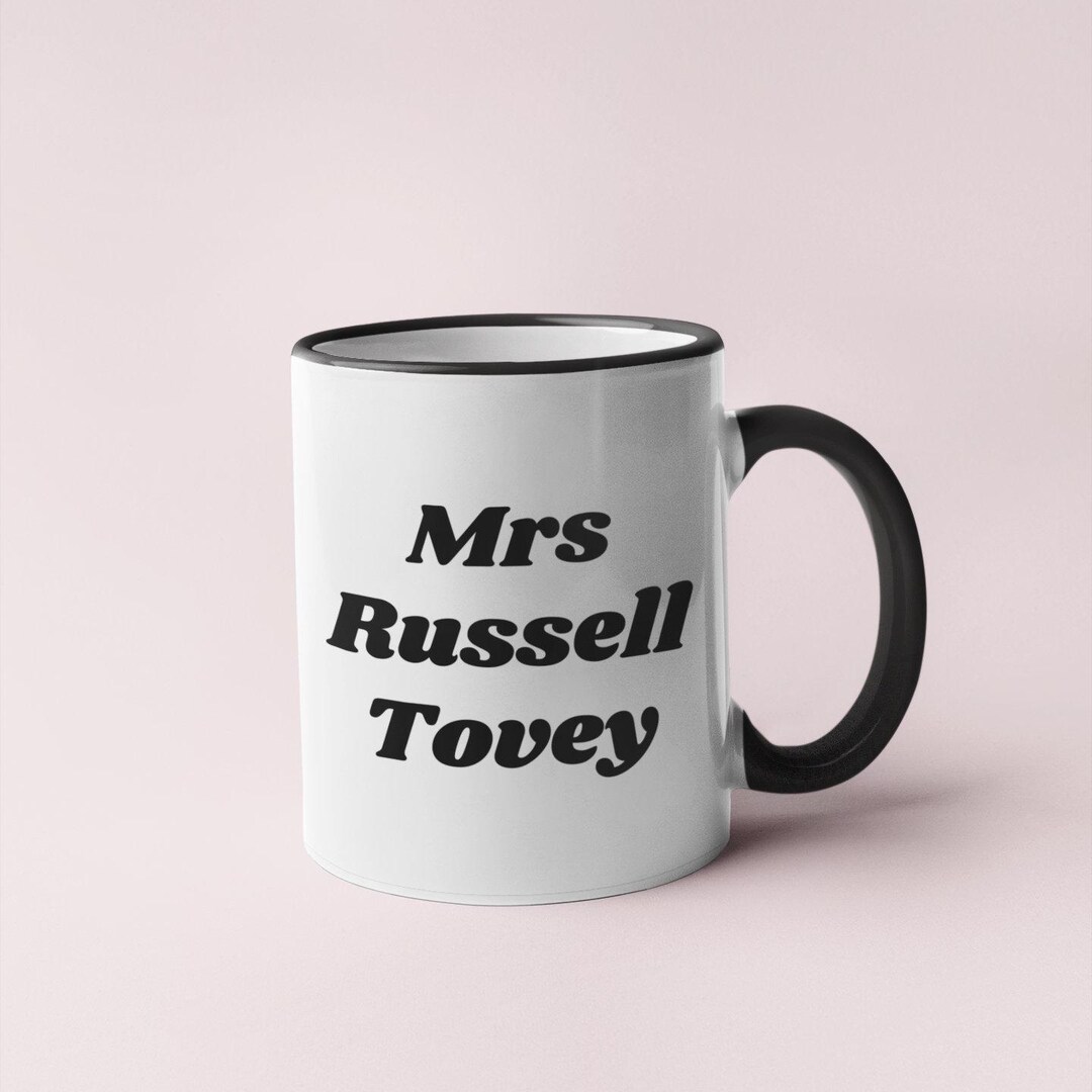 Mrs Russell Tovey Celebrity Crush Mug Celeb Wife Mug Gift for
