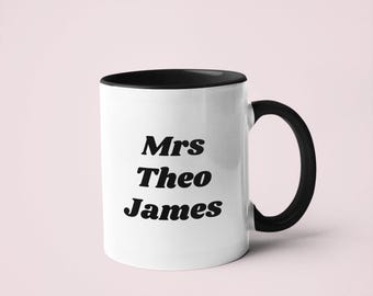 Mug Mrs. Theo James - Coup de coeur pour une célébrité