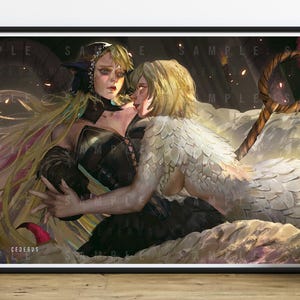 Marcille Falin Farcille Delicious in Dungeon Meshi Postkarte Wand Kunst Poster