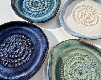Handmade Ceramic Garlic Grater Plate