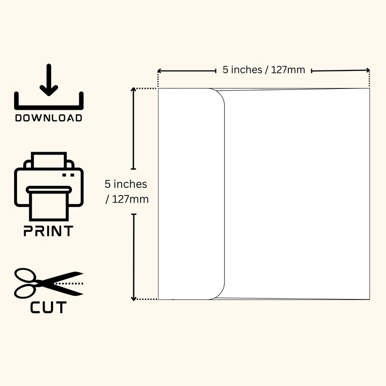 Powerpoint Envelope Templates Bundle - for 3 Sizes of Greeting Card ...