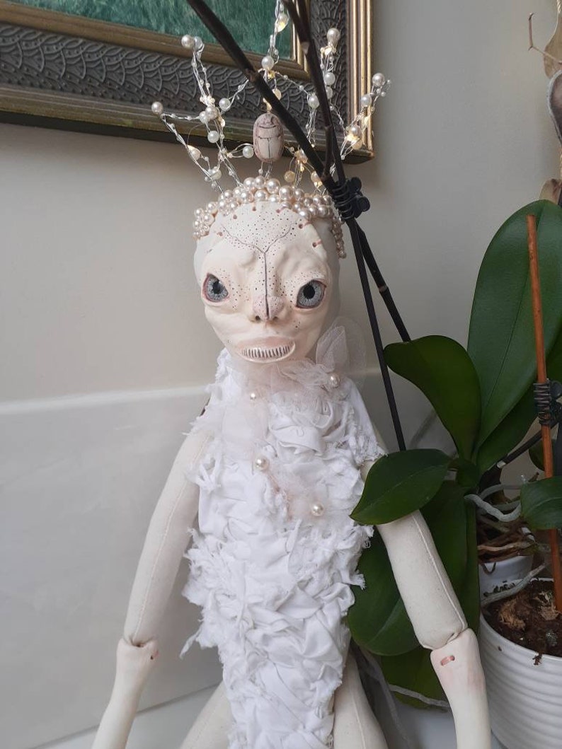 Extraterrestrial Art Doll, Alien Art Doll, UFO Artist Doll, the ...