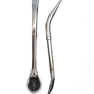 Bombilla Acero Inoxidable, bombilla para mate, yerba mate, mate argentino,