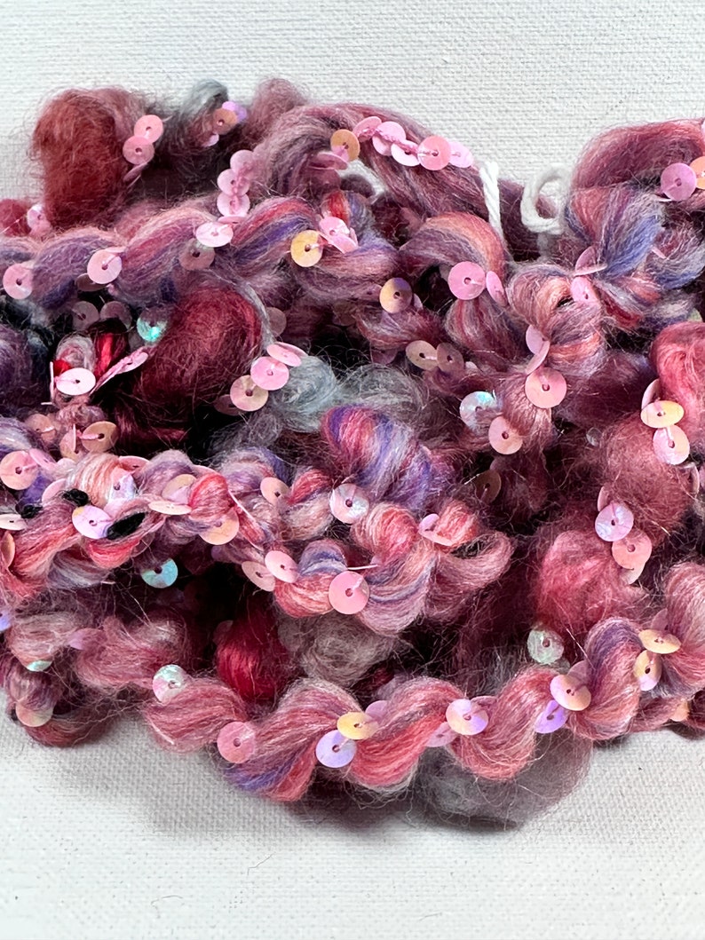 Art Yarn Handspun Art Yarn Yarn Wool Merino Crochet Etsy