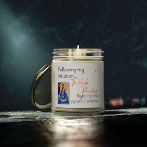 The High Priestess - Parody, Scented Candle (4oz, 9oz)