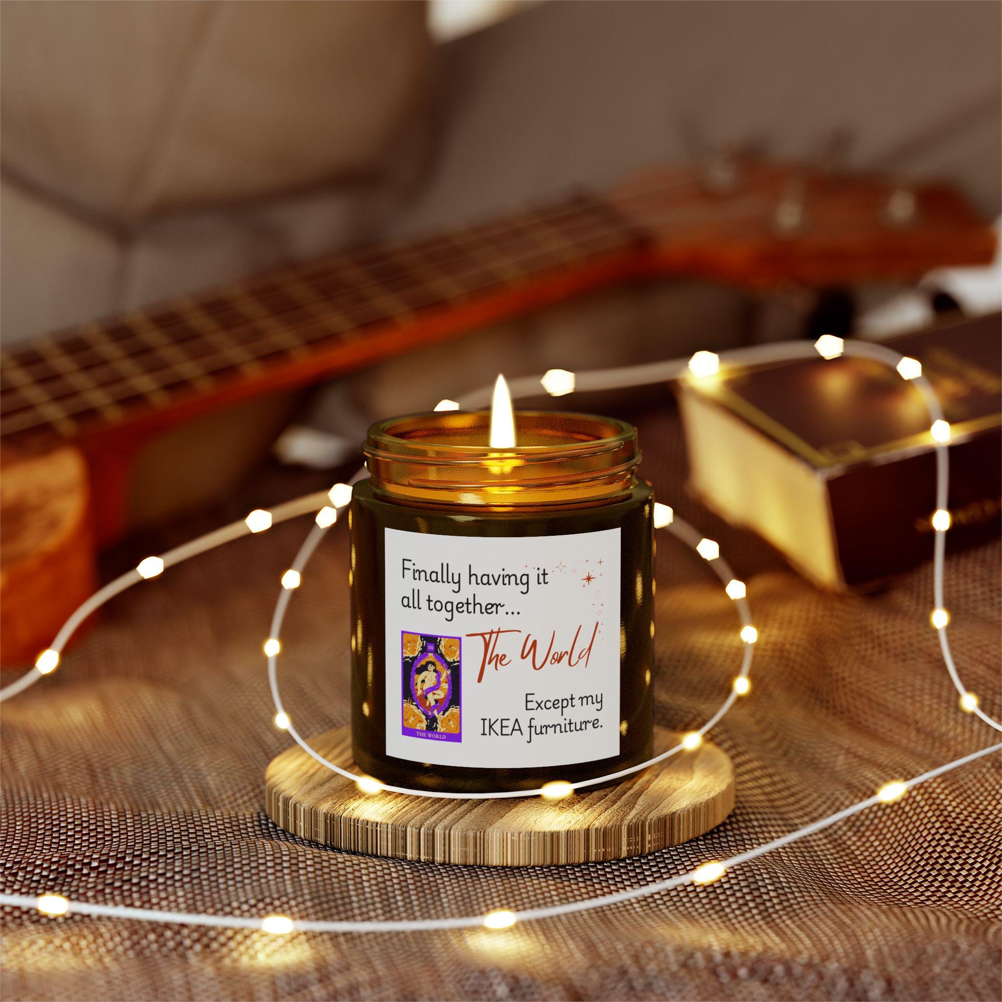 The World - Parody, Scented Candle (4oz, 9oz)