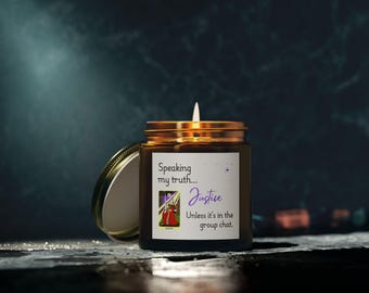 Justice - Parody, Scented Candle (4oz, 9oz)